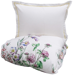 Turiform sengetøj - 100% bomuldssatin sengesæt - 140x220 cm - Sia multi - Vendbart sengetøj